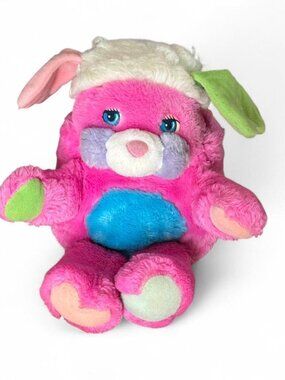 1980’s Vintage Popples Plush Pink Prize Popple
